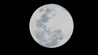 Full Wolf Moon “Eats” Mars