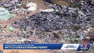 Mount Dora, Lake County challenge landfill's permit extension