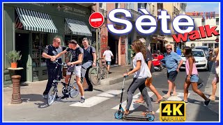 【4K】WALK SETE France 4k video WALKING TOUR slow tv TRAVEL vlog