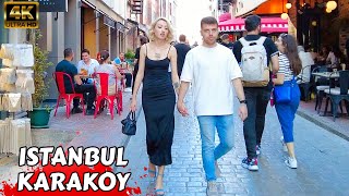 🇹🇷 karakoy Tourist district Galata port istanbul 2023 TurkeyWalking TourTourist Guide4k 60fps hdr