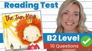 English Reading Comprehension B2 Level (Upper Intermediate) | \