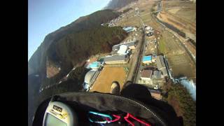 20110208　岩屋山PGフライト My flight