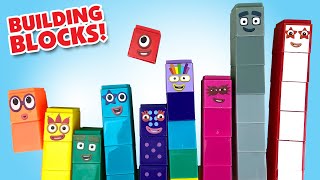 Let's Build Numberblocks 1 to 10 Building Blocks by CBeebies || Keith's Toy Box