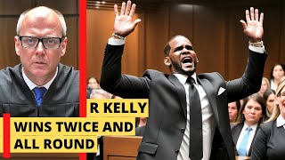 R Kelly wins twice and all round