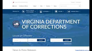 Virginia Mugshots (Using Jail and Prison Records Direct).