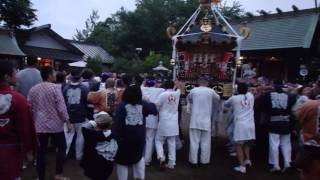 ２０１６茅ヶ崎 下赤羽根神明大神１００年祭 宮入