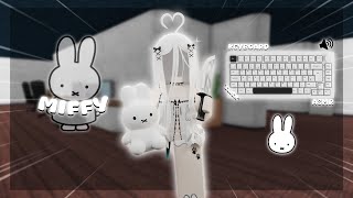 PLAYING MM2 AS MIFFY *Keyboard ASMR*