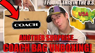 SURPRISE Coach Bag Unboxing From The US? What Coach Bag Did I Find? *Luxury Bag Unboxing*