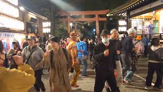 2023年11月11日土曜日 四谷須賀神社 一の酉 ダンシング·ヒーローで踊り狂う