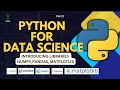 Python for Data Science - Introducing libraries Pandas, Numpy, Metplotlib | Part 2