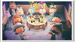 【あつ森】フランソワちゃんのお誕生日だよ☆ライブ！【うさぽてと】