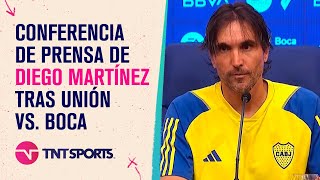 EN VIVO: Diego Martínez habla en conferencia de prensa tras Unión vs. Boca