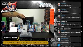 TheHeatBreakers : 04.16.2022 : Break #267 - 8-Box NBA Mixer w/ Panini One \u0026 One