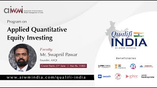 Program on Applied Quantitative Equity Investing