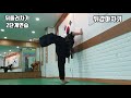 발차기 뒤돌려차기 korea martial arts