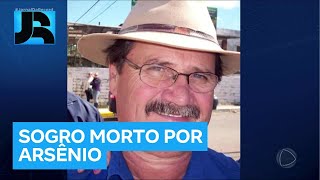 Sogro de suspeita de envenenar família com bolo também morreu intoxicado por arsênio meses antes