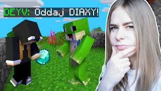 Musiałam ODDAĆ MOJE WSZYSTKIE DIAMENTY w Minecraft!