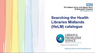Searching HeLM