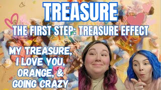 REACTING TO TREASURE | 'MY TREASURE' 'I LOVE YOU' 'ORANGE' 'GOING CRAZY'