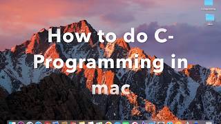 How to do C program in Mac by Xcode !!!!