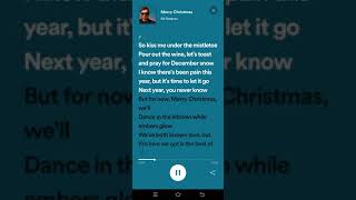 Merry Christmas Lyrics - Ed Sheeran, Elton John