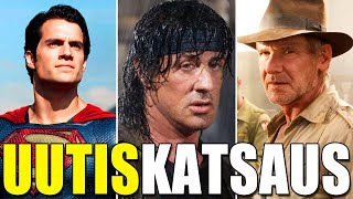 UUTISKATSAUS: Indiana Jones 5, DC-elokuvien tulevaisuus, seuraava Rambo jne.