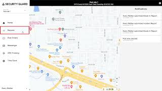 How To Add A New Report On The Security Guard Web App? -Support Center Video