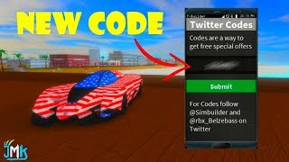 Vehicle Simulator Roblox Twitter Codes
