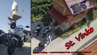 Statue of St. Vinko / Ludbreg / Mototrip / GSXR - Diversion - 4K