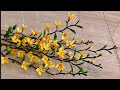 How To Make Nylon Stocking Forsythia Flower