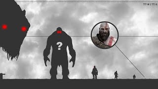 God Of War | Size Comparison 2023