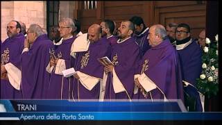 14 12 2015 TELEREGIONE TRANI APERTURA DELLA PORTA SANTA