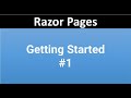 Getting Started with Razor Pages |  Part-1