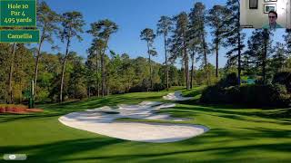 Augusta National Second Nine Hole-by-Hole, 2023 Masters Tournament