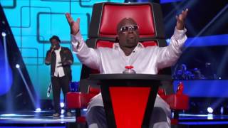 The Voice USA - Trevin Hunte's Blind Audition 'Listen'