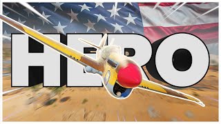 Playing America's LOW-TIER Hero (War Thunder P-40F)