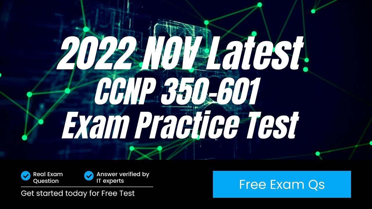 Cisco CCNP 350-601 Exam And Free Practice Test - YouTube