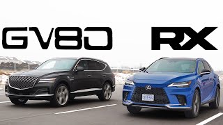 GV80 Over RX? 2024 Lexus RX vs 2024 Genesis GV80. The Ultimate Luxury SUV Battle!