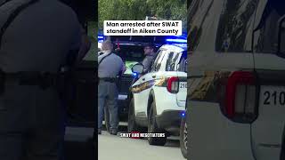 Man arrested after SWAT standoff in Aiken County