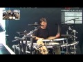 ralf gustke drum solo on yamaha dtx 950k at musikmesse 2013 incl. first person gopro view