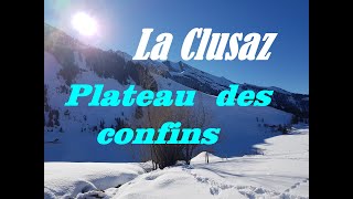 La Clusaz : le plateau des Confins