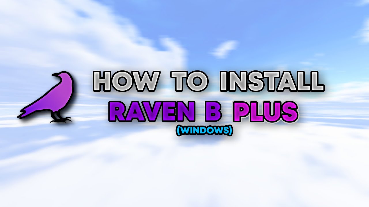 HOW TO INSTALL RAVEN B PLUS | MINECRAFT HACKING - YouTube