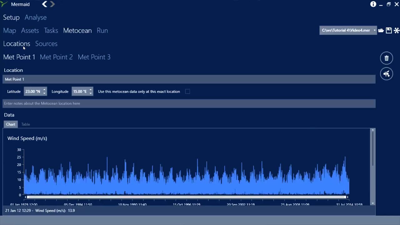 Tutorial 4 Importing Metocean Data Youtube
