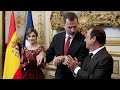 Spanish royal couple resume state visit to France