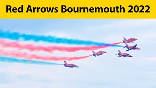 Red Arrows at Bournemouth Air Festival 2022 - 4K