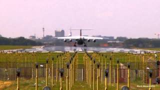 Brussels Airport Landings Runway 25L.