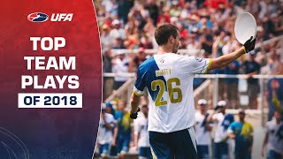 2018 Top Team Plays | #ultimatefrisbee