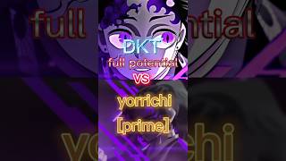 dkt tanjiro vs yorrichi prime 💀#shorts #shortvideo #kny #demonslayer #jigardemonff99