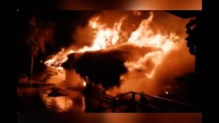 Voraz incendio consumió al menos 24 cabañas de hotel en Taganga - Noticias Caracol