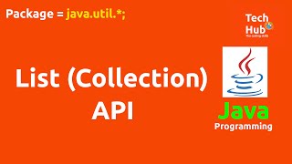 List Collection API | Java | TechHub